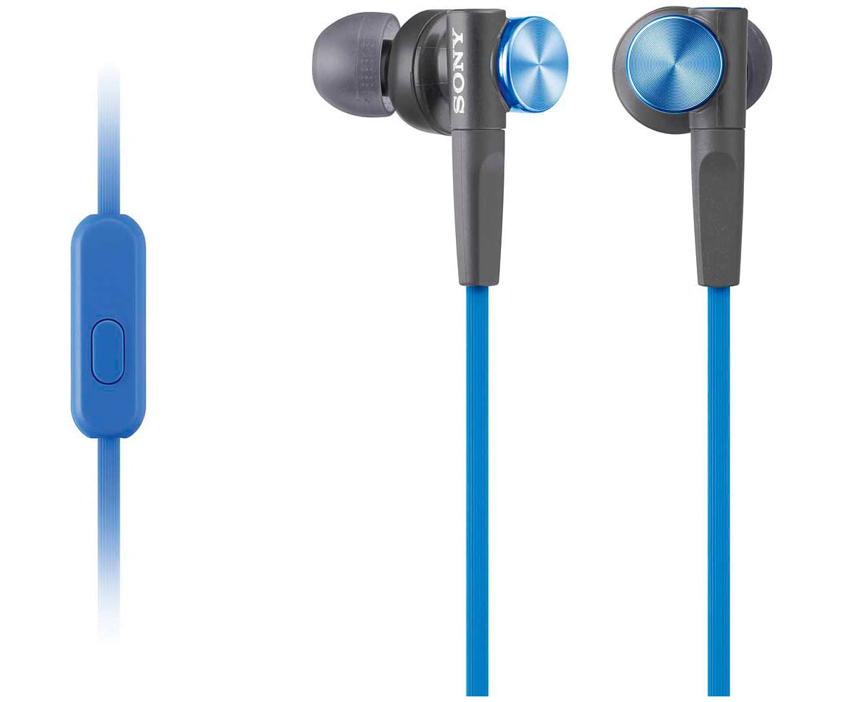 Sony WH1000XM5S.CE7 Auriculares Inalámbricos Azules con Cancelación de  Ruido