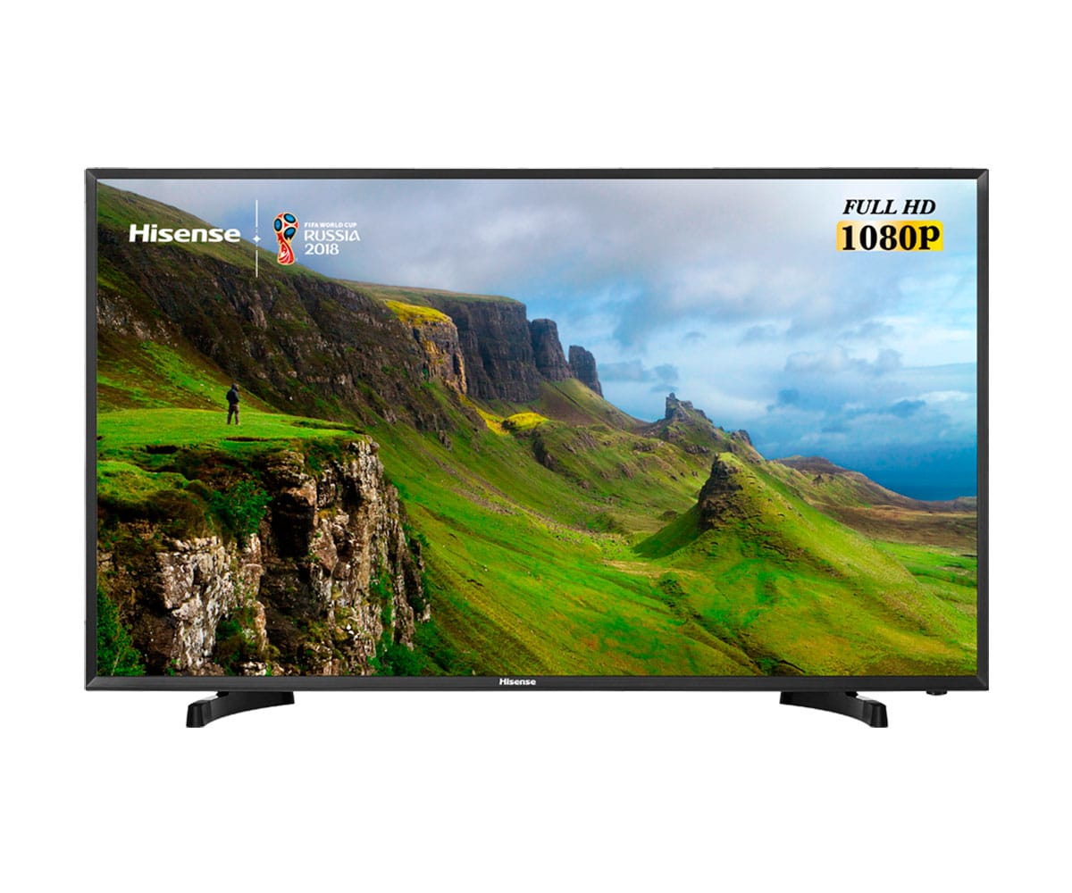 HISENSE H39N2110 TELEVISOR 39 LCD DIRECT LED FULL HD 800Hz CON HDMI VGA Y USB REPRODUCTOR MULTIMED